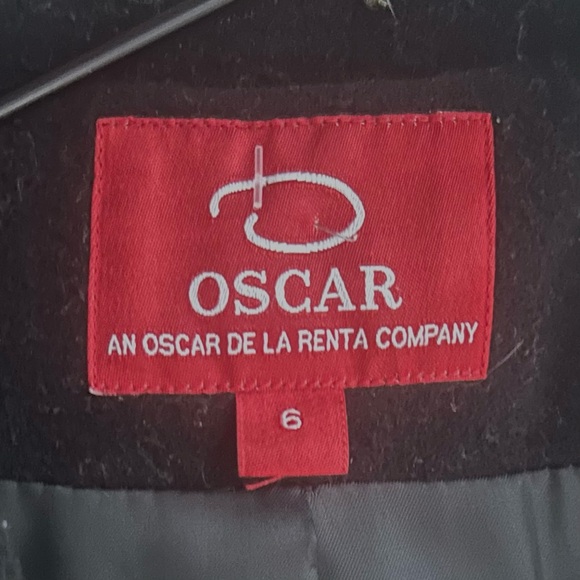 OSCAR de la RENTA stylish wool overcoat - Picture 4 of 5